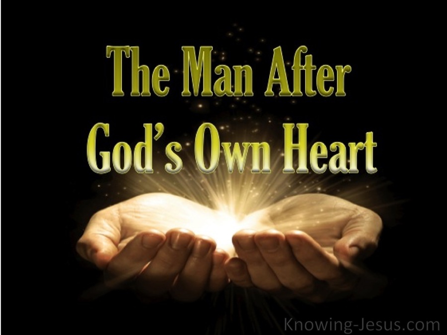 1 Samuel 13:14 The Man After God’s Own Heart (devotional) (black)